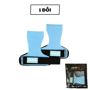 Găng Tay Tập Gym - Dây Kéo Lưng (Lifting Straps) DATX Chất Liệu Da Microfiber - Hỗ Trợ Deadlift - DX-162