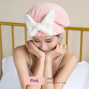 Khăn Trùm Đầu Hình Nơ Homie Khăn Quấn Đầu Dễ Thương Nhanh Khô