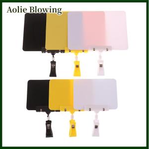 Aolie 1 Pcs Fruit Price Tag Merchandise Display Wear-resistant Sign Holder Clip Food Advertising PVC Waterproof Whiteboard Clip