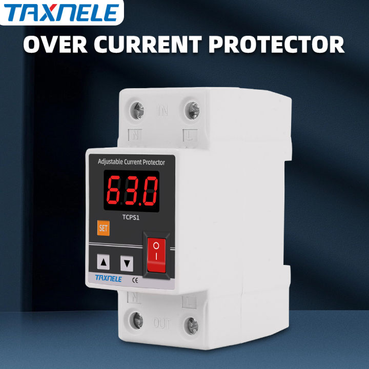 Automatic Recovery AC Circuit Breaker 2P 63A Electric Adjustable