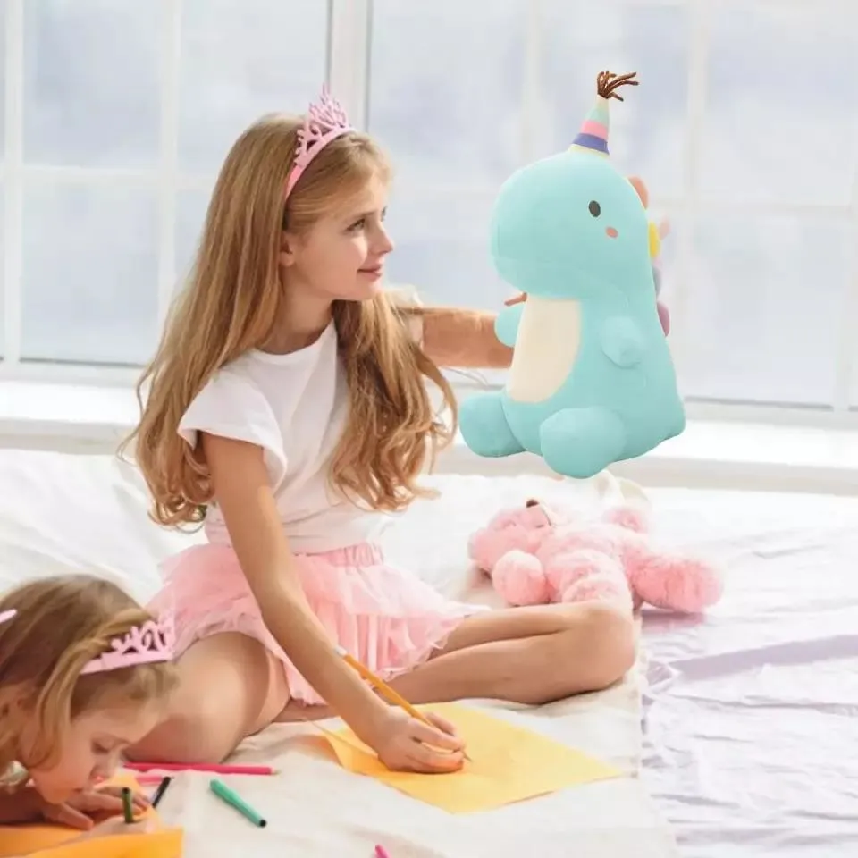 Cute Stuffed Dinosaur Toy Plush Doll Soft Stuffed Animals Dino