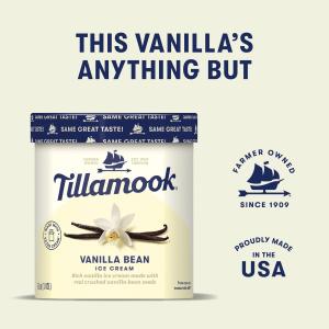 Tillamook Vanilla Bean Ice Cream - Frozen