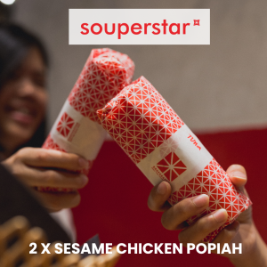 [Souperstar] 2 Sesame Chicken Popiah [Redeem In Store]