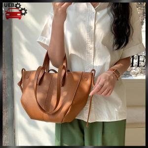 [Ueb Wholesale Mall] Women Soft Underarm Bag Large Capacity Fashion Tote Bag Chic Armpit Bag Solid Color Simple Shopping Bag Trendy Commuting Bag