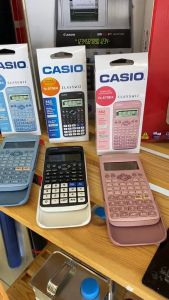 Casio Scientific Calculator FX-570EX High Accuracy Calculator for Students & Engineers (Pink/Blue/Black)