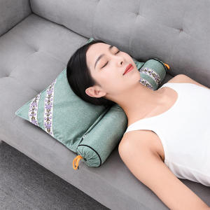 หมอนสุขภาพหมอนกรดไหลย้อนหมอนปวดคอหมอนท่องเที่ยวปวดคอ หมอนวอร์มวูด หมอนกระดูกสันหลังส่วนคอของบอระเพ็ดบริสุทธิ์ หมอนรองคอแบบถอดได้ หมอน Moxibustion แบบรวมสำหรับบ้าน หมอนเพื่อสุขภาพ หมอนป้องกันกรดไหลย้อน หมอนรองคอยาว