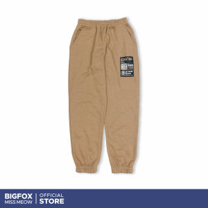 [Quần nỉ BT 01 315] Quần dài thu đông bé trai Bigfox Miss Meow chất nỉ dày ấm áp kiểu jogger size đại trẻ em từ 3-15 tuổi 30kg 50kg