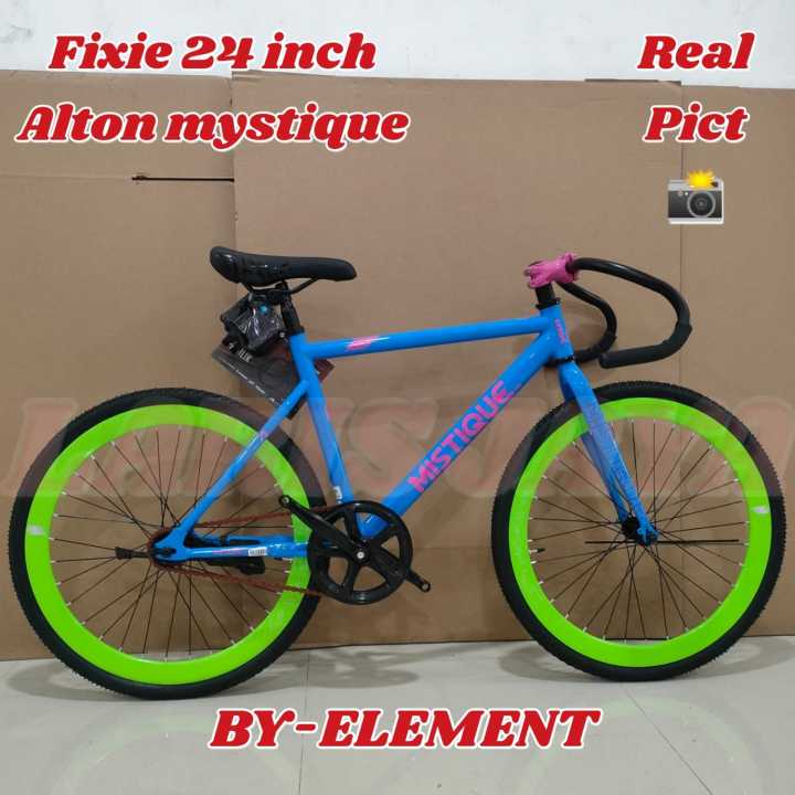 PROMO TERMURAH Sepeda fixie ELEMENT alton mistique fx 24 inch rem