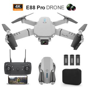 【COD】2023 New Xiaomi E88/E100/S98/E99 Pro Drone 4K HD drone camera WiFi remote control high-altitude video portable mini drone