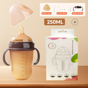150/180/250ml Baby Silicone Feeding Nursing Bottle Nano Soft Milk Water Cup With Straw Nipples