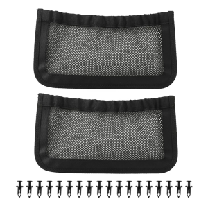 UTV Rear Cargo Backrest Storage Net Bag Suitable for Offroads Vehicles and ATVs 715003019 Accessories with Mesh Pockets