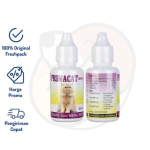 Primacat Drop 30ml Obat Diare Mencret Kucing Cat Kitten