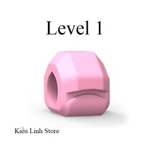 Dụng Cụ Tập Cơ Hàm Silicone Định Hình Khuôn Mặt Vline Hỗ Trợ Vận Động Cằm Cải Thiện Thẩm Mỹ Tăng Độ Săn Chắc Da Mặt