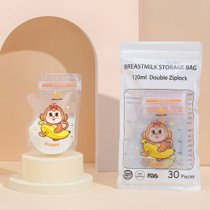 120ml Dan 150ml Dan 250ml Kantong ASI Breast Milk Plastik Asi Bayi Double Lock Asi Kantung Asi Tas ASI Sekali Pakai Breastmilk Storage Bag CND