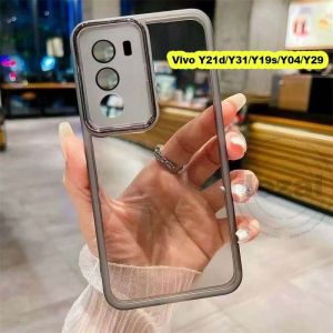เคสสำหรับเคส Vivo Y21d 2025 VivoY21d Y31 Y19s เคสนิ่มใส่โทรศัพท์ Y29 Y04เคสใสกันกระแทก