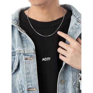 KALUNG TITANIUM PRIA WANITA MODEL BELUT ANTI KARAT ANTI KARAT DAN ANTI LUNTUR TERLARIS