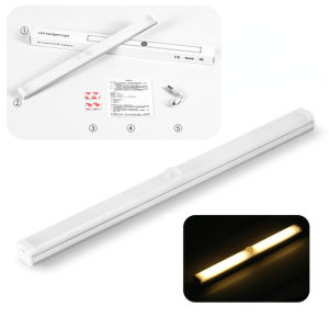 led night light led bar light strip bar motion sensor led lights auto ON/OFF usb rechargeable led motion sensor magnetic cabinet light bar Built-in Magnet for bedroom Closet Stairs Wardrobe Kitchen 50CM 30CM 21CM 15CM 10CM