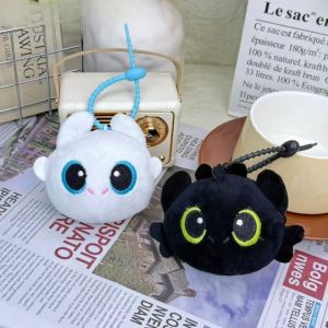 Kawaii Anime Night Fury Toothless Cute Cartoon Light Fury Backpack Keychain Bag Accessories Friends Birthday Gift Peripherals