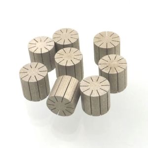 Hanson8 10pcs Mold Breathable Steel Gas Vent Valves Exhaust Plugs for Discharge Gas from the Mold Cavity 0.2MM Gap Q3P9R