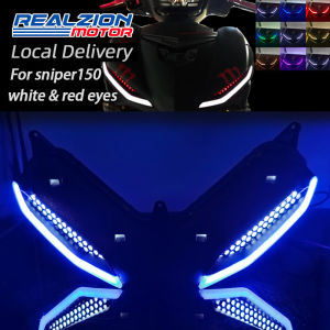 REALZIONMOTOR For Sniper 150 Winker Light Tala Lamp APP Change Color 1Pc