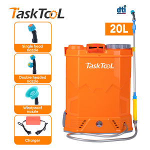 TASKTOOL 20L Knapsack Electric Sprayer Agriculture Rechargeable and Automatic agricultural Power Sprayer Gardening Power