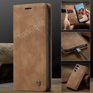 Leather Flip Case For Xiaomi 15T Pro 5G Xiaomi15T Mi 2025 Phone Cover Casing Luxury Leather Card Slot Wallet Stand Holder Shockproof Bumper Soft TPU Edge