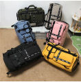 Outdoor Korean Fashion Waterproof Large Travel Bags With Shoe Storage Dry Wet Item Separation. 