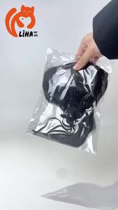 Pet Black Double Ponytail Wig for Holiday Parties Universal for Cats and Dogs Cute Double Ponytail for Holiday Cosplay
