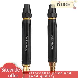 WORE ปืนฉีดน้ำในสวนแรงดันสูงอเนกประสงค์ปรับได้หัวฉีดสปริงเกอร์เครื่องมือรดน้ำสวน