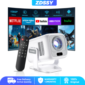 ZDSSY HY260Max Portable Projector 4K 420ANSI Dual WiFi 6 Auto Focus Android 11 Projector TV Support Full HD 1080P Home Outdoor Cinema