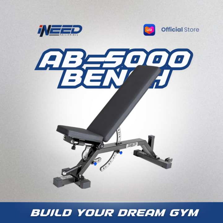 Rep Fitness Ab 5000 Zero Gap Bench REP FITNESS AB-5000 Lazada