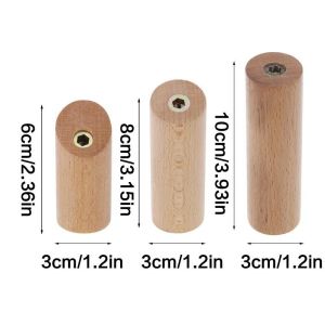 Natural Wood Hooks Wall Mounted Clothes Scarf Hat Coat Hook DIY Storage Hanger Wall Decoration Home Organizers