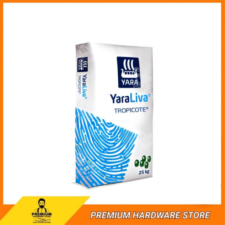 Topicote YARA YaraLiva Tropicote 25kg Calcium Nitrate Fertilizer Baja Kalsium ...