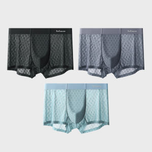 CMENIN  3Pcs Popular Nylon Mens Panties Bxoers Shorts Breathable Cueca  Men Underwear Man Boxer Underpants  M1267