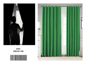 【Kurtina Sale】100% Blackout Curtain 7ft Length Double Layer with Black Liner Thermal Insulated Window Treatment Drapes Curtains Makapal At Mahaba