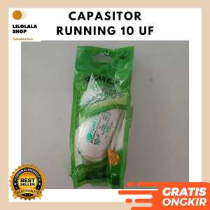 Capasitor 10 UF ICAR Ecofill Kapasitor running bulat Capacitor I-CAR AC Pompa Kulkas