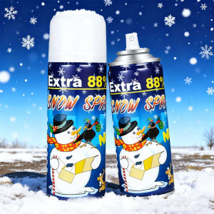 Snow Spray (250ml) Christmas Tree Snowflake Spray Christmas tree decorations birthday party supplies KERMODE