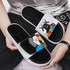 (Có 2 Màu) Dép quai dán nam nữ Susame Street XX Hottrend 2021 size kép 35-44