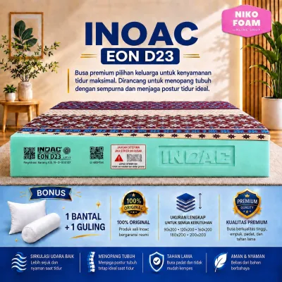Kasur Busa INOAC Tebal 30 cm Garansi 10 Tahun