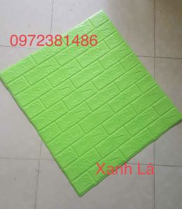 Xốp Dán Tường Giả Gạch 3D dày 3mm 4mm 5mm 77cm x 70cm Cao Cấp Cách Âm Cách Nhiệt Giá Rẻ Tốt