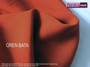 Kain Rayon Viscose Polos Premium Tebal Lembut Bahan Mukena Homedress Gamis Meteran 0.5 m