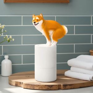 COUPLECOL Chim Xanh Sáng Tạo Máy tạo bọt xà phòng Vật liệu ABS Hình Dáng Chim Bồ Câu Máy phân phối xà phòng không chạm Thiết Kế Sáng Tạo Có thể nạp lại Máy Phân Phối Xà Phòng Tự Động Sử dụng tại nhà