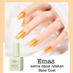 KUDAN Kutek Crackle Nail Polish UV LED Pell Off / Bisa Kupas Halal Muslimah Polish Gel Kuku Cat Kuku