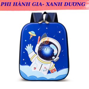 Balo Em Bé Du Hành Không Gian -Balo Hành Tinh Mơ Ước -Balo Thiên Hà Xanh Dành Cho Bé Trai/Bé Gái