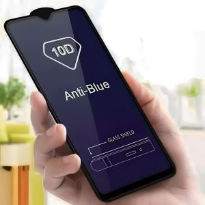 INFINIX SMART 5  HOT 8  HOT 9  HOT 9 PLAY TEMPERED GLASS ANTI BLUE LIGHT 10D / ANTI RADIASI FULL LEM
