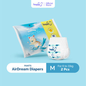 [Trial Pack] Hoppi AirDream Baby Diaper Pants M2/L2/XL2/XXL2(1 Pack) 2mm Ultracore Technology