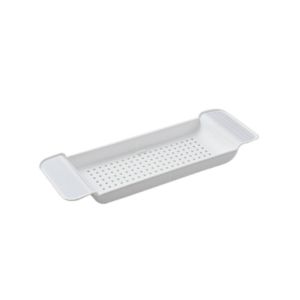 seeding Bathroom Shower Storage Bathtub Tray Extendable Book Holder Bathtub Shelf