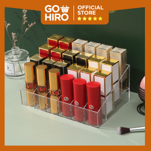 Rak Akrilik Tempat Lipstick Serbaguna 24 Slot / Rak kosmetik Lipstick Acrylic / kotak Lipstick
