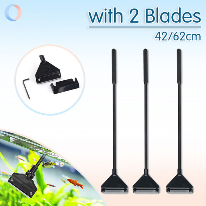 Aquarium Scraper Algae Scraper for Glass Aquariums Fish Tank Cleaner