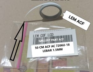 ACF AC-7206u-18 LEM KABEL FLEXIBLE LCD LED LEBAR 1.5MM / 2.0MM
